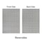 World Rug Gallery Contemporary Geometric Reversible Plastic 5' X 7' Black Outdoor Rug 6059BLACK5X7 - alternate 6